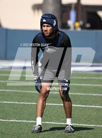 Thumbnail 3 in Oaks Christian vs. St. John Bosco (Brave 8 Invitational) photogallery.