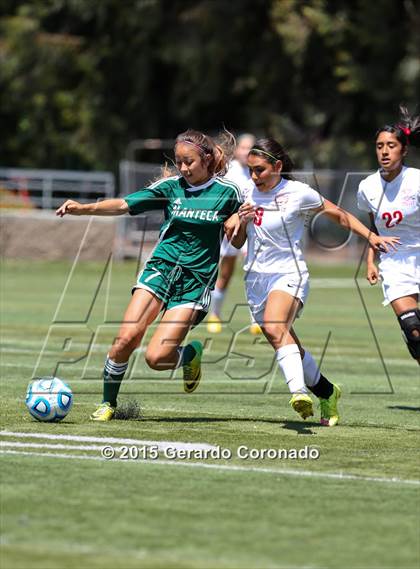 Thumbnail 1 in Manteca vs East Union (CIF-SJS D3 Final) photogallery.