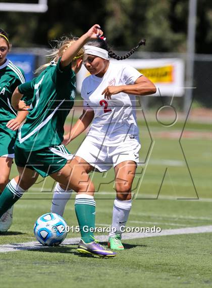 Thumbnail 3 in Manteca vs East Union (CIF-SJS D3 Final) photogallery.