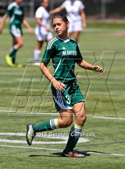 Thumbnail 2 in Manteca vs East Union (CIF-SJS D3 Final) photogallery.