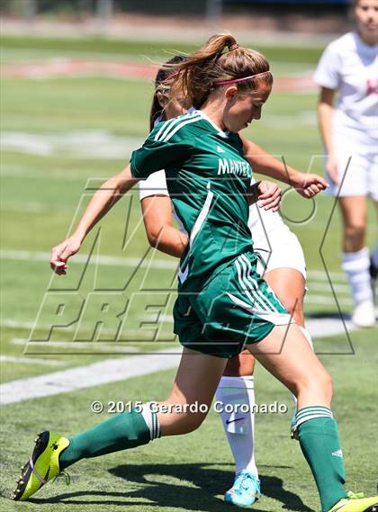 Thumbnail 2 in Manteca vs East Union (CIF-SJS D3 Final) photogallery.