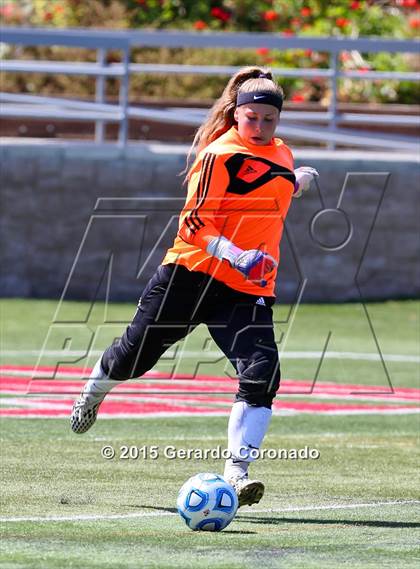 Thumbnail 1 in Manteca vs East Union (CIF-SJS D3 Final) photogallery.