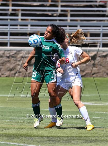 Thumbnail 3 in Manteca vs East Union (CIF-SJS D3 Final) photogallery.