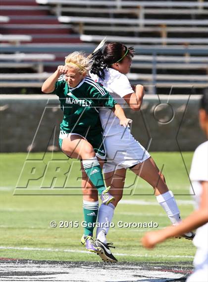 Thumbnail 2 in Manteca vs East Union (CIF-SJS D3 Final) photogallery.