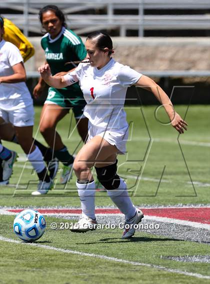 Thumbnail 3 in Manteca vs East Union (CIF-SJS D3 Final) photogallery.