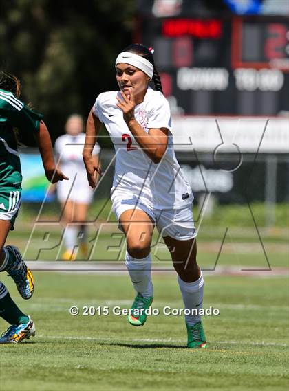 Thumbnail 3 in Manteca vs East Union (CIF-SJS D3 Final) photogallery.