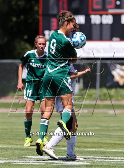 Thumbnail 2 in Manteca vs East Union (CIF-SJS D3 Final) photogallery.
