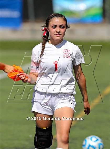 Thumbnail 3 in Manteca vs East Union (CIF-SJS D3 Final) photogallery.