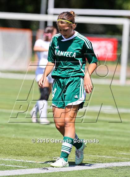 Thumbnail 2 in Manteca vs East Union (CIF-SJS D3 Final) photogallery.