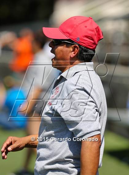 Thumbnail 2 in Manteca vs East Union (CIF-SJS D3 Final) photogallery.