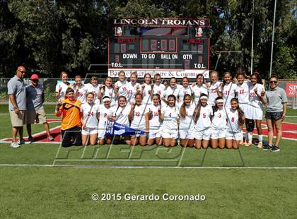 Thumbnail 2 in Manteca vs East Union (CIF-SJS D3 Final) photogallery.