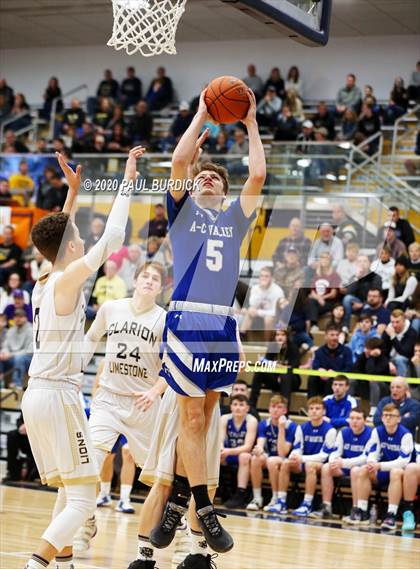 Thumbnail 2 in Allegheny-Clarion Valley vs. Clarion-Limestone (District IX 1A Consolation) photogallery.