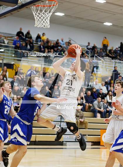 Thumbnail 2 in Allegheny-Clarion Valley vs. Clarion-Limestone (District IX 1A Consolation) photogallery.