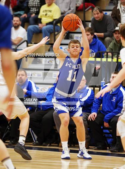 Thumbnail 1 in Allegheny-Clarion Valley vs. Clarion-Limestone (District IX 1A Consolation) photogallery.