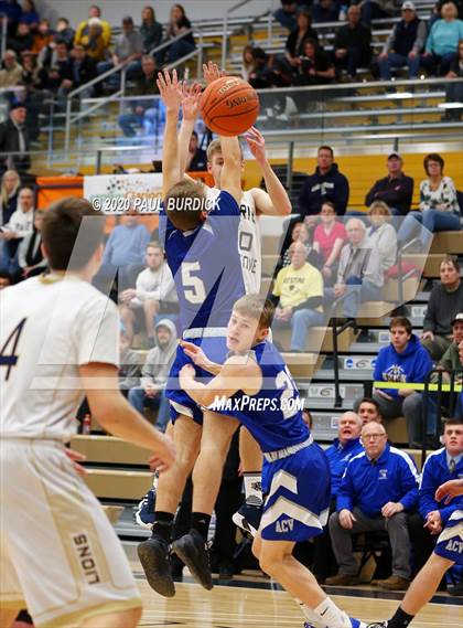 Thumbnail 1 in Allegheny-Clarion Valley vs. Clarion-Limestone (District IX 1A Consolation) photogallery.