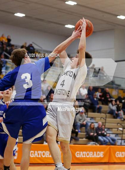 Thumbnail 3 in Allegheny-Clarion Valley vs. Clarion-Limestone (District IX 1A Consolation) photogallery.
