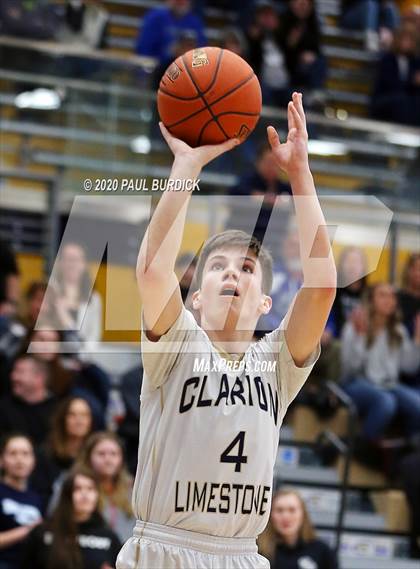 Thumbnail 3 in Allegheny-Clarion Valley vs. Clarion-Limestone (District IX 1A Consolation) photogallery.