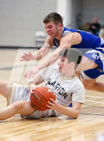 Thumbnail 3 in Allegheny-Clarion Valley vs. Clarion-Limestone (District IX 1A Consolation) photogallery.