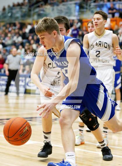 Thumbnail 3 in Allegheny-Clarion Valley vs. Clarion-Limestone (District IX 1A Consolation) photogallery.
