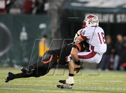 Thumbnail 2 in Pompton Lakes vs. Hasbrouck Heights (NJSIAA North 1 Group 1 Final) photogallery.