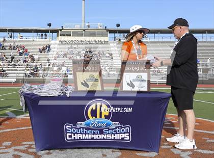Thumbnail 2 in El Segundo vs. St. Margaret's (CIFSS D2 Final) photogallery.
