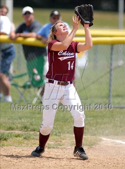 Thumbnail 1 in Cobden v. Cumberland (IHSA Class 1A Super-Sectional) photogallery.