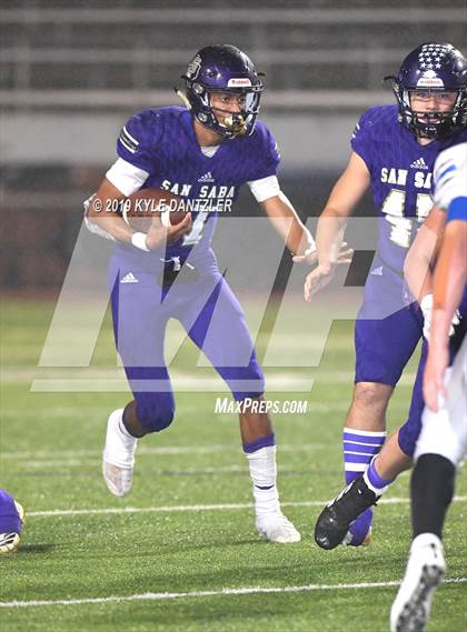Thumbnail 3 in San Saba vs. Rivercrest (UIL 2A Division 1 Region 2 Semifinal) photogallery.