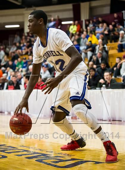 Thumbnail 3 in Bishop O'Connell vs. Rainier Beach (Spalding Hoophall Classic) photogallery.