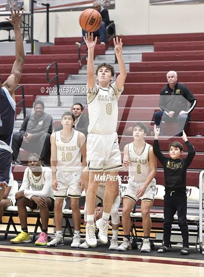 Thumbnail 1 in Oak Park vs. Canyon Springs (Rancho Mirage Holiday Invitational) photogallery.