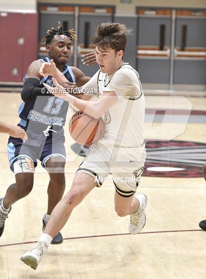 Thumbnail 1 in Oak Park vs. Canyon Springs (Rancho Mirage Holiday Invitational) photogallery.
