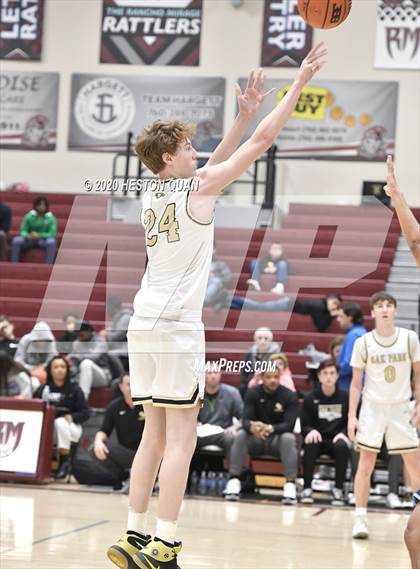 Thumbnail 1 in Oak Park vs. Canyon Springs (Rancho Mirage Holiday Invitational) photogallery.