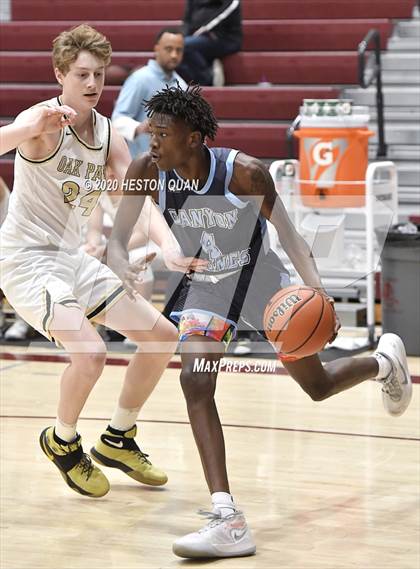 Thumbnail 1 in Oak Park vs. Canyon Springs (Rancho Mirage Holiday Invitational) photogallery.