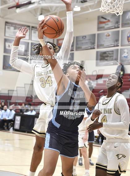 Thumbnail 1 in Oak Park vs. Canyon Springs (Rancho Mirage Holiday Invitational) photogallery.