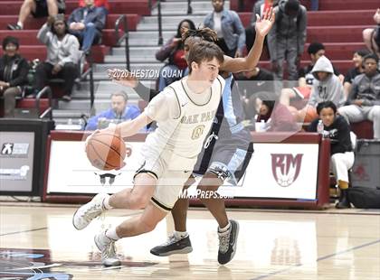 Thumbnail 1 in Oak Park vs. Canyon Springs (Rancho Mirage Holiday Invitational) photogallery.