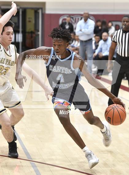 Thumbnail 3 in Oak Park vs. Canyon Springs (Rancho Mirage Holiday Invitational) photogallery.