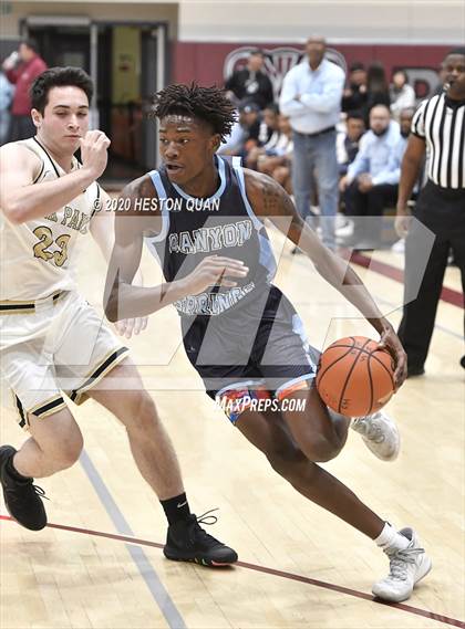 Thumbnail 1 in Oak Park vs. Canyon Springs (Rancho Mirage Holiday Invitational) photogallery.