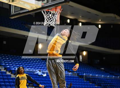 Thumbnail 1 in Shoemaker vs. Fort Bend Marshall (UIL Basketball 5A Region III Semifinal) photogallery.