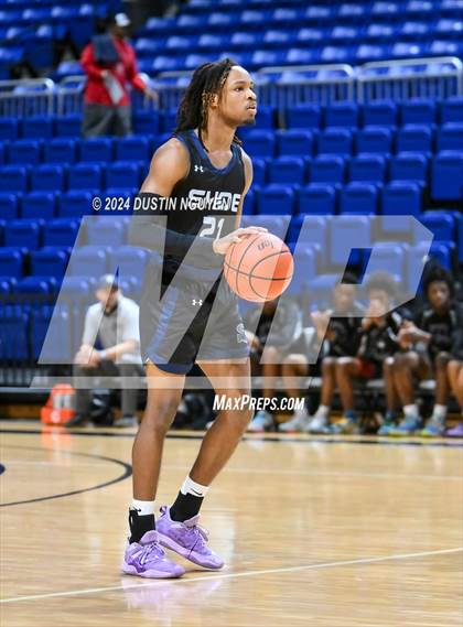 Thumbnail 3 in Shoemaker vs. Fort Bend Marshall (UIL Basketball 5A Region III Semifinal) photogallery.