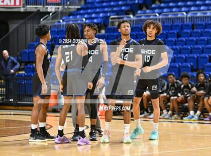 Thumbnail 2 in Shoemaker vs. Fort Bend Marshall (UIL Basketball 5A Region III Semifinal) photogallery.