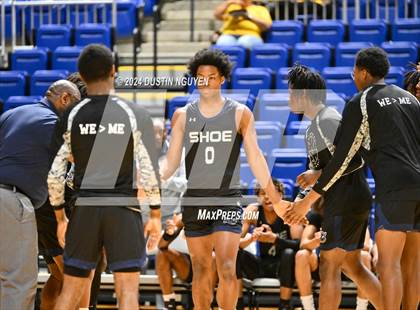 Thumbnail 2 in Shoemaker vs. Fort Bend Marshall (UIL Basketball 5A Region III Semifinal) photogallery.
