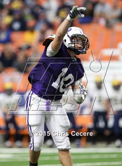 Thumbnail 2 in Ticonderoga vs. Tioga (NYSPHSAA Class D Final) photogallery.