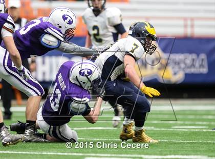 Thumbnail 2 in Ticonderoga vs. Tioga (NYSPHSAA Class D Final) photogallery.