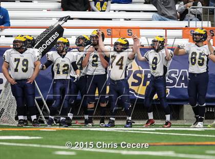 Thumbnail 2 in Ticonderoga vs. Tioga (NYSPHSAA Class D Final) photogallery.