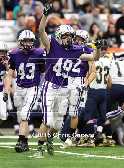 Thumbnail 2 in Ticonderoga vs. Tioga (NYSPHSAA Class D Final) photogallery.