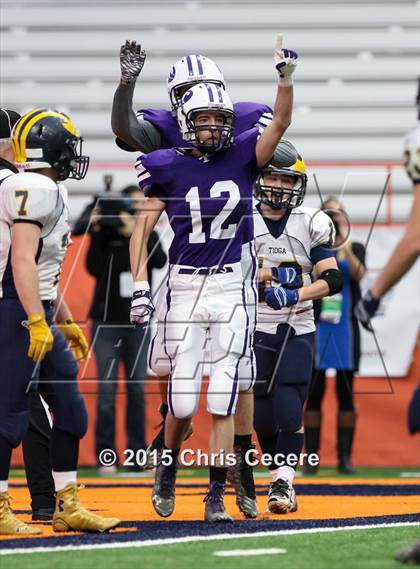 Thumbnail 3 in Ticonderoga vs. Tioga (NYSPHSAA Class D Final) photogallery.
