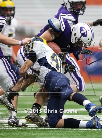 Thumbnail 1 in Ticonderoga vs. Tioga (NYSPHSAA Class D Final) photogallery.