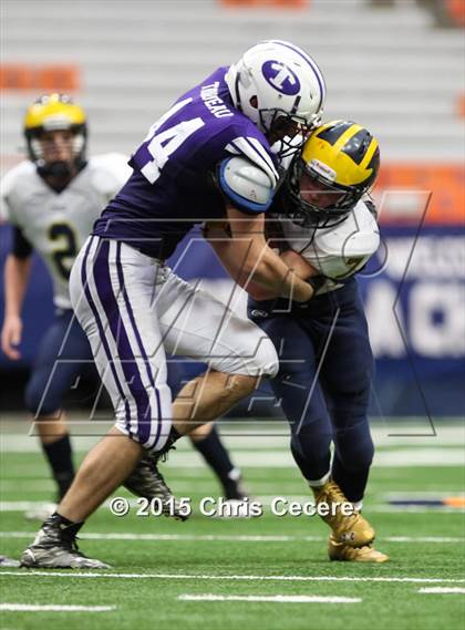 Thumbnail 2 in Ticonderoga vs. Tioga (NYSPHSAA Class D Final) photogallery.