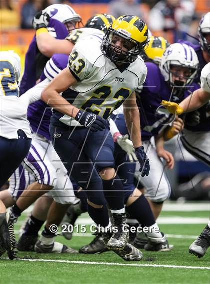 Thumbnail 3 in Ticonderoga vs. Tioga (NYSPHSAA Class D Final) photogallery.