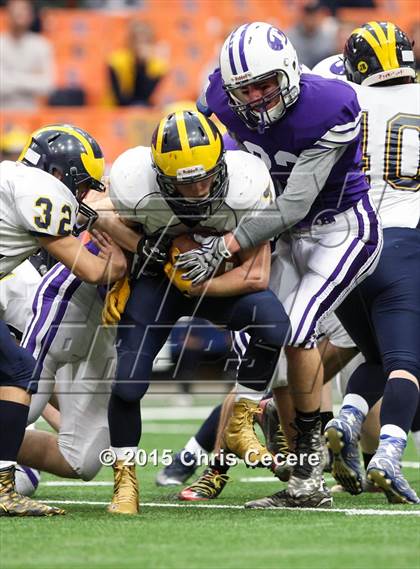 Thumbnail 3 in Ticonderoga vs. Tioga (NYSPHSAA Class D Final) photogallery.