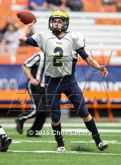 Thumbnail 2 in Ticonderoga vs. Tioga (NYSPHSAA Class D Final) photogallery.